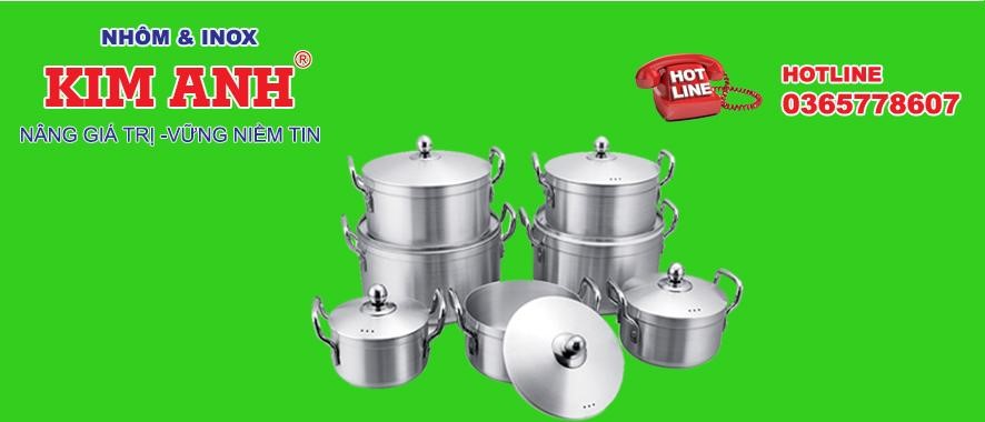 Công ty bán sỉ nồi chảo inox uy tín, chất lượng tại Nhôm Kim Anh